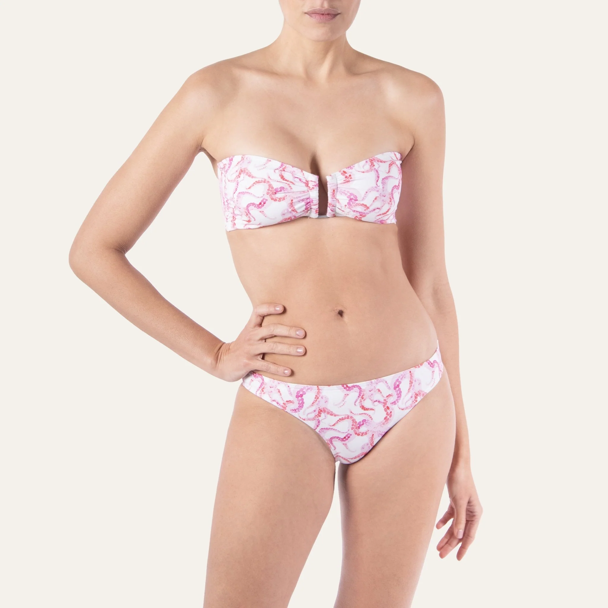 Bandeau Top Octopus Pink - Image 3