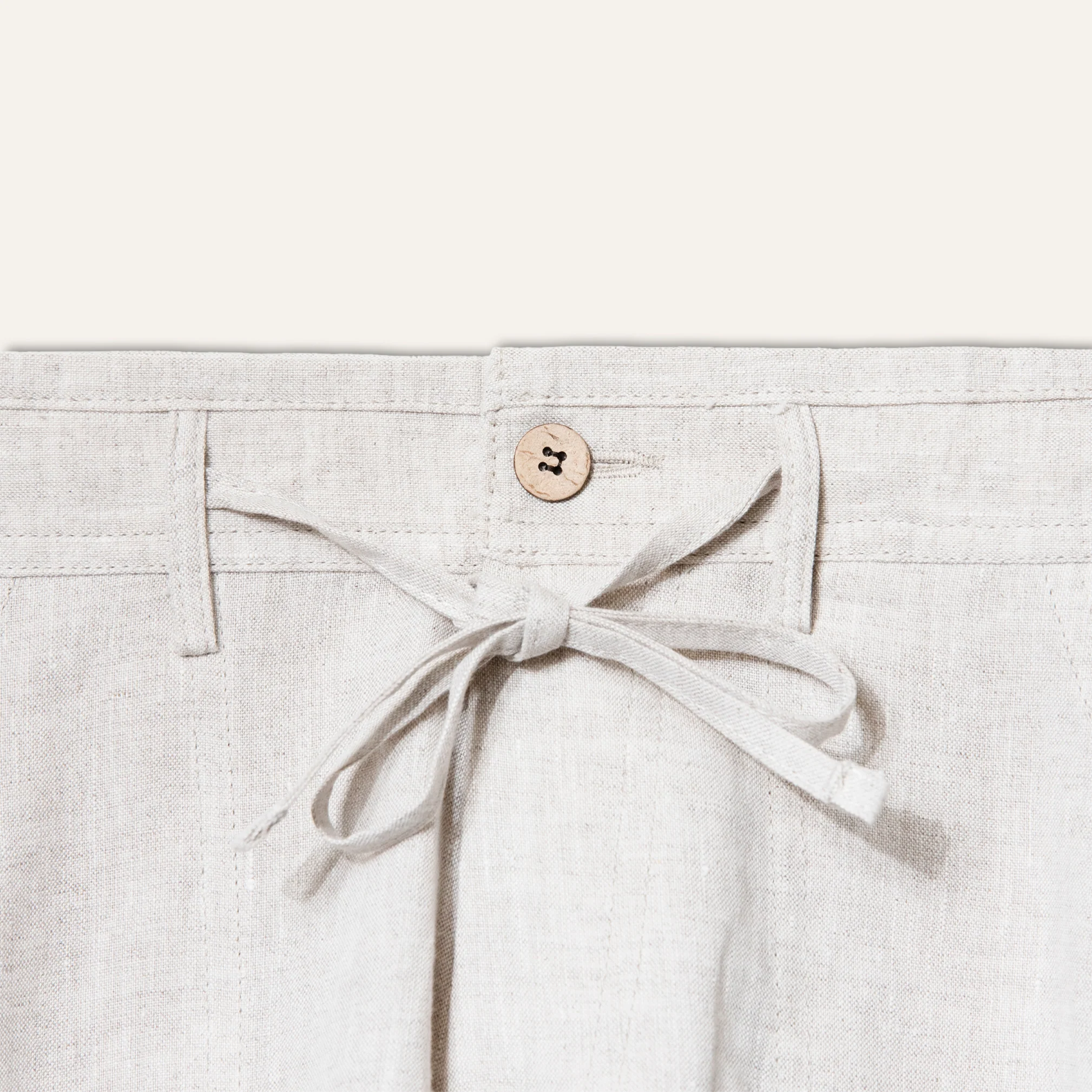 Linen Pants Sand - Image 4