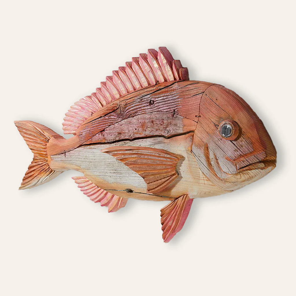 Wooden Red Snapper - Image 2