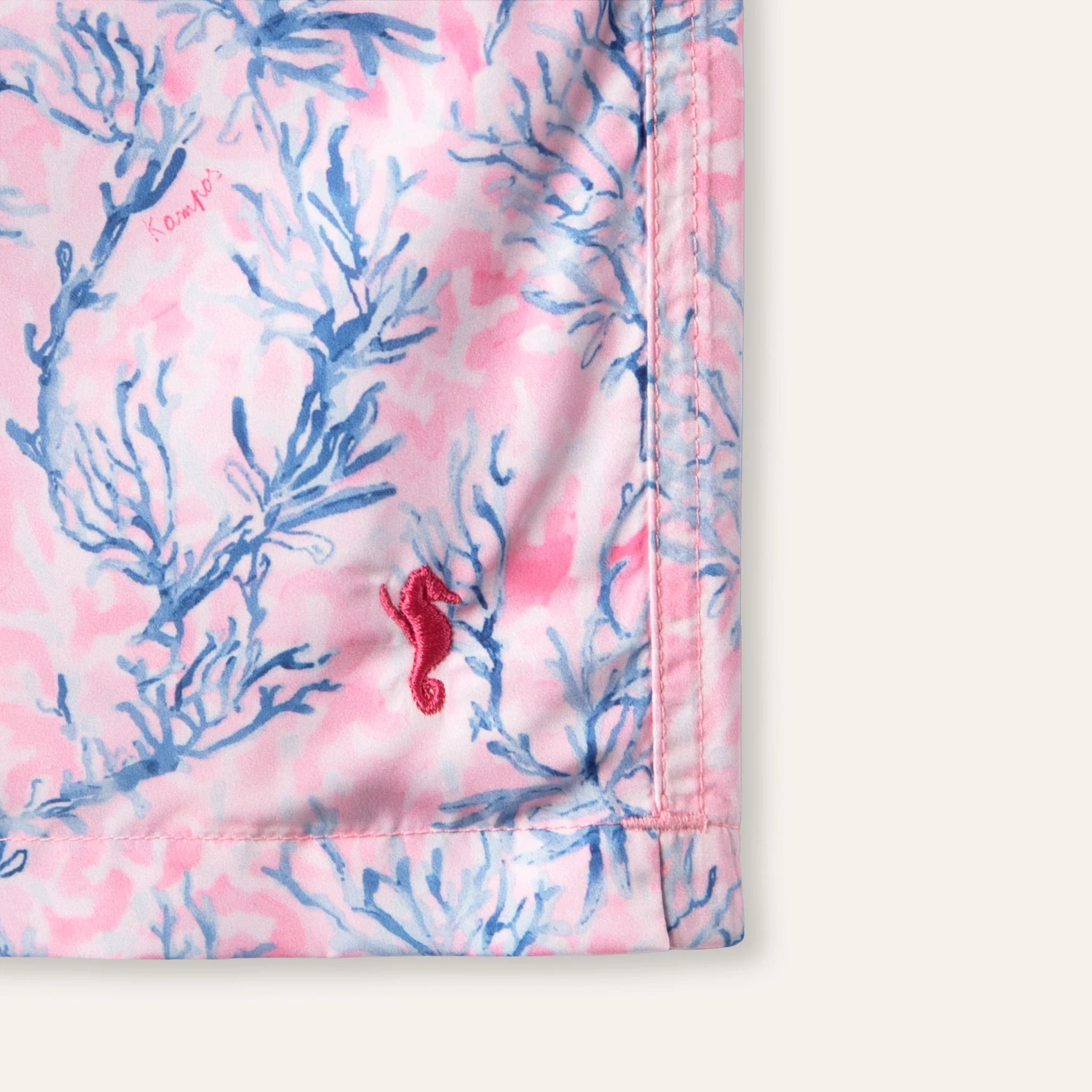 Swim Shorts Coral Pink - - Image 2