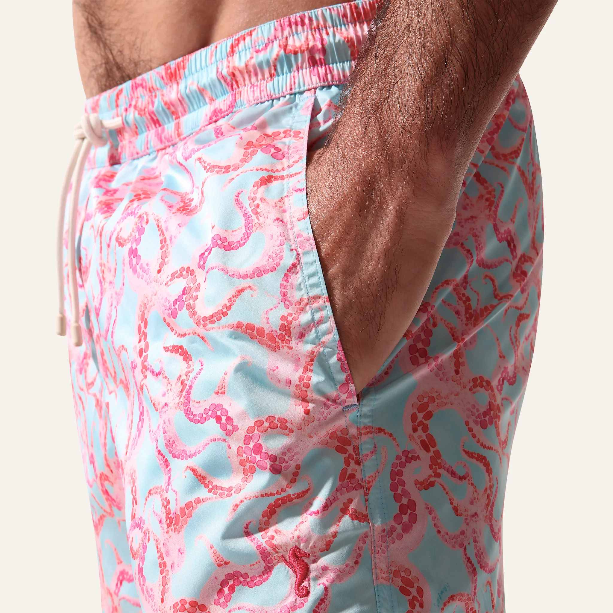 Swim Shorts Octopus Blue - - Image 4