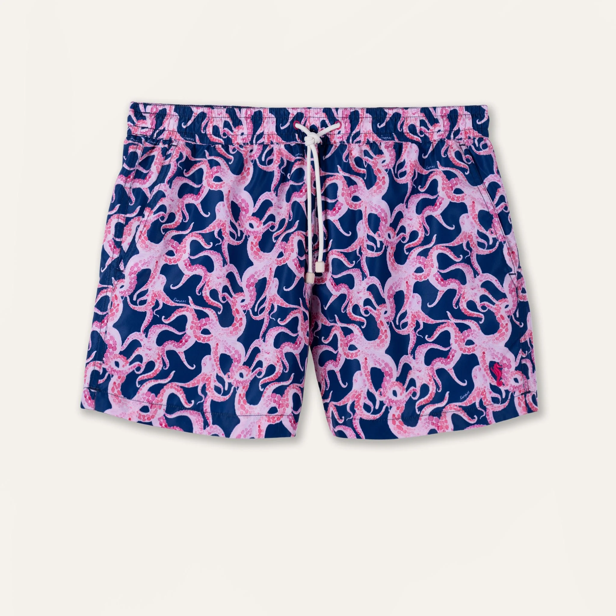 Swim Shorts Octopus Navy/Pink