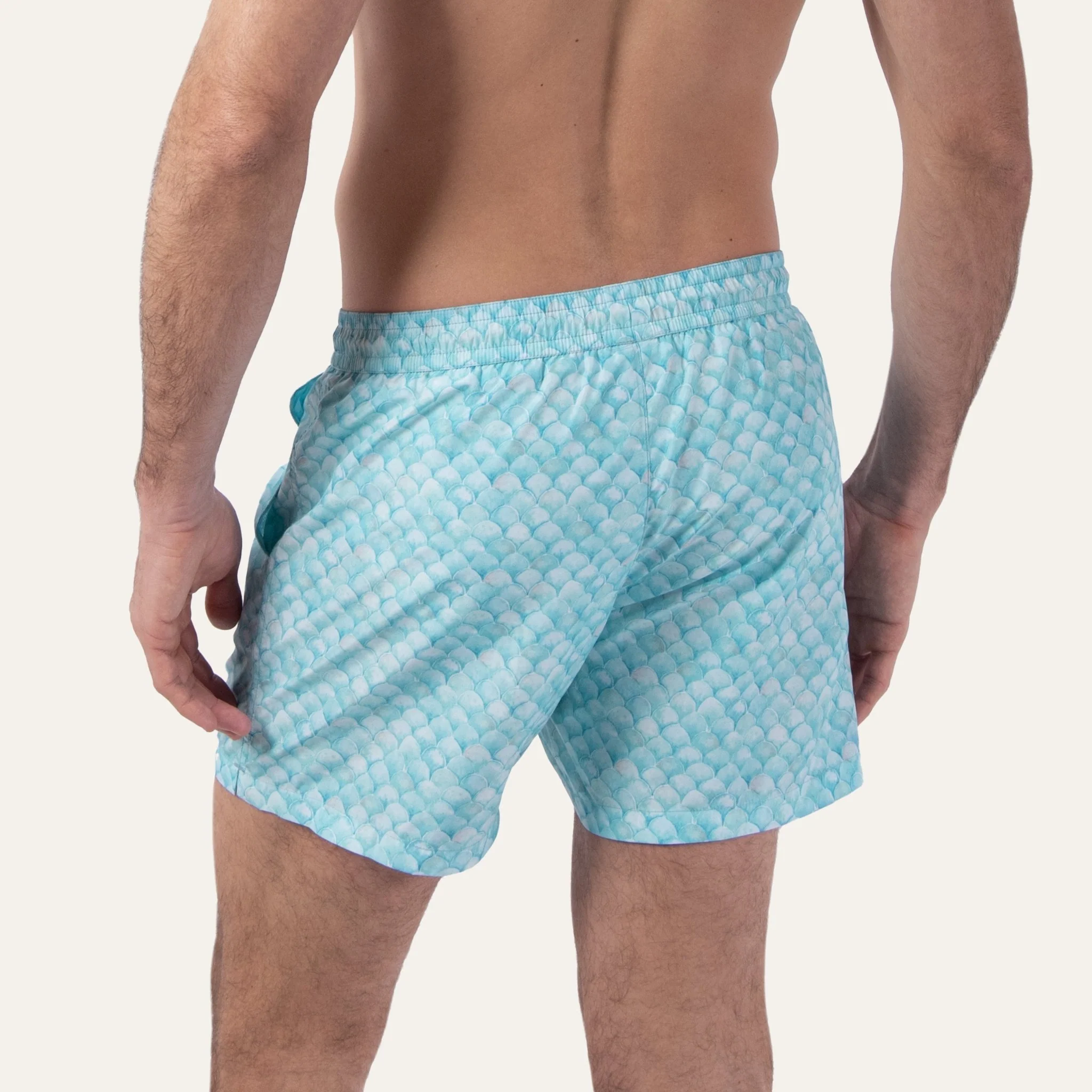 Swim Shorts Scales Emerald - Image 4